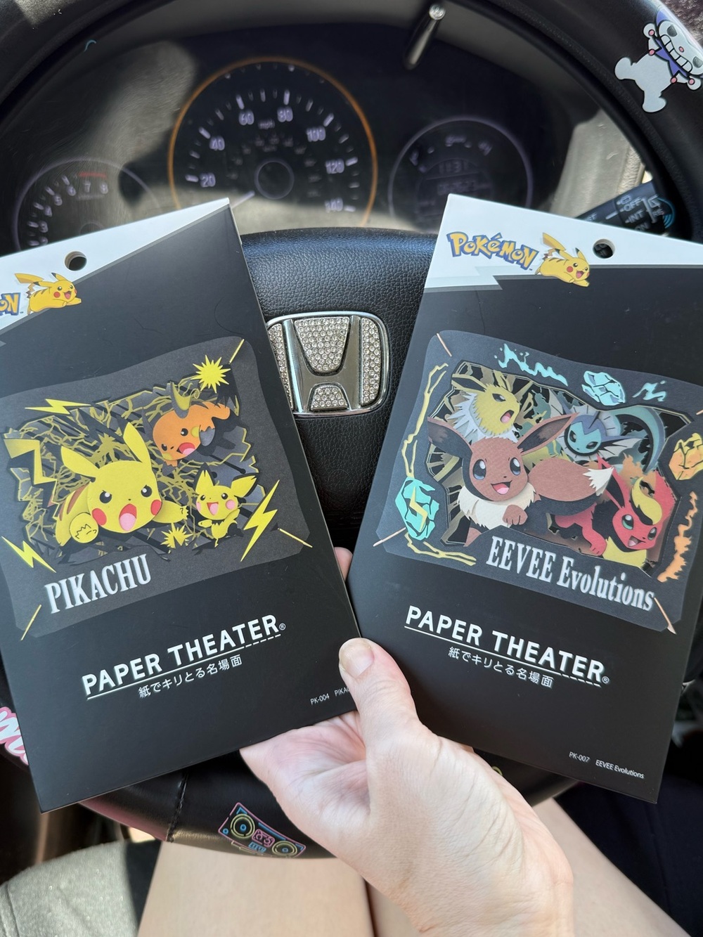 Pikachu & Eevee evolutions paper theaters (both)